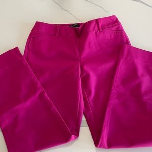 Bright pink WHBM Perfect Form pants